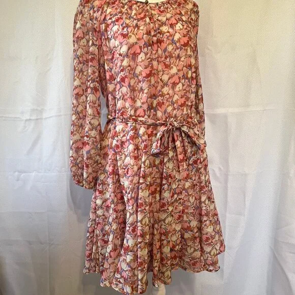 Kori Pink Floral Dress - Picture 9 of 15
